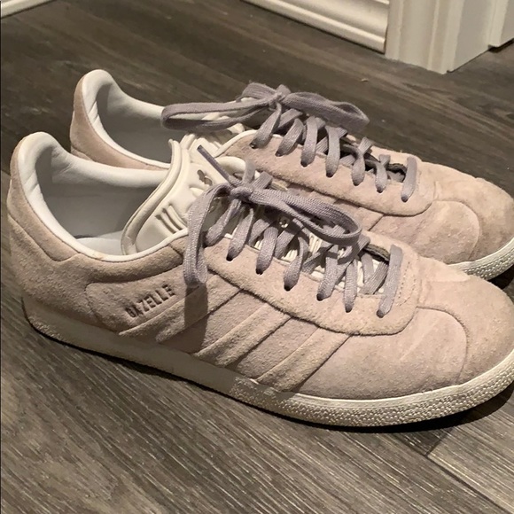 adidas Shoes - Adidas Gazelles grey suede size 7.5